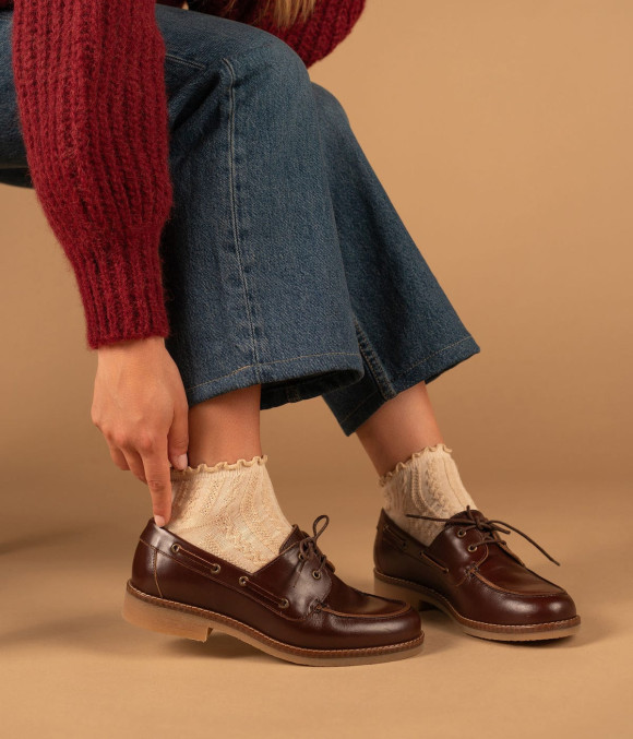 Mocassin Aymie Chocolat