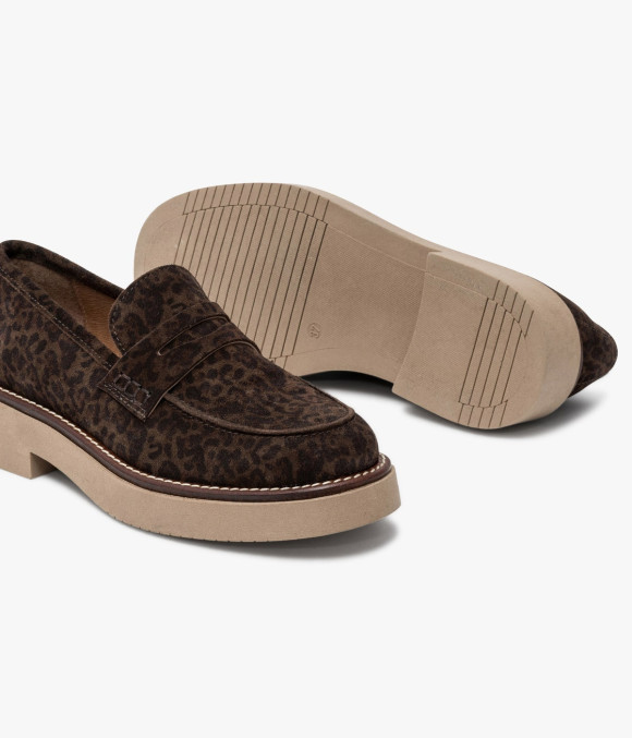 Mocassin Artiste Léopard