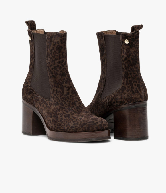 Boots Elea Léopard