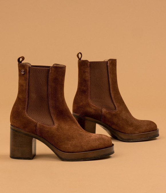 Boots Elea Cognac