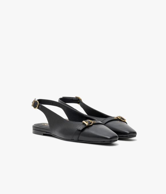 Escarpin Slingback Selena Noir