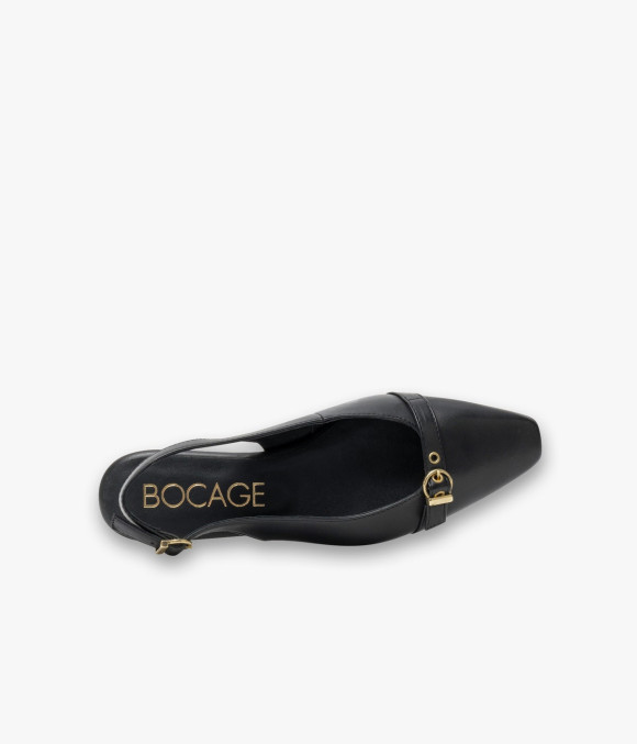 Escarpin Slingback Selena Noir