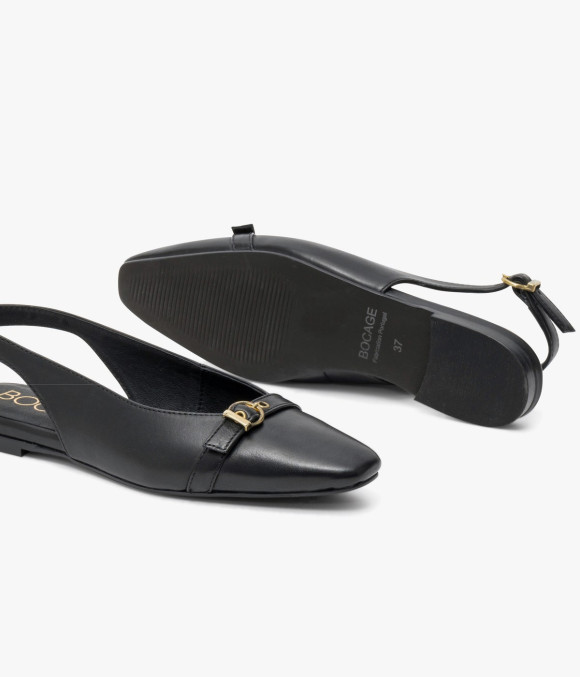 Escarpin Slingback Selena Noir