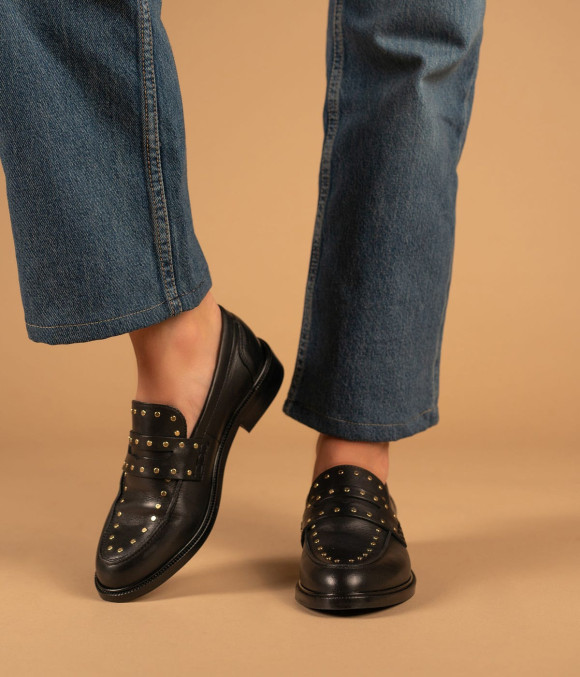 Mocassin Angella Noir
