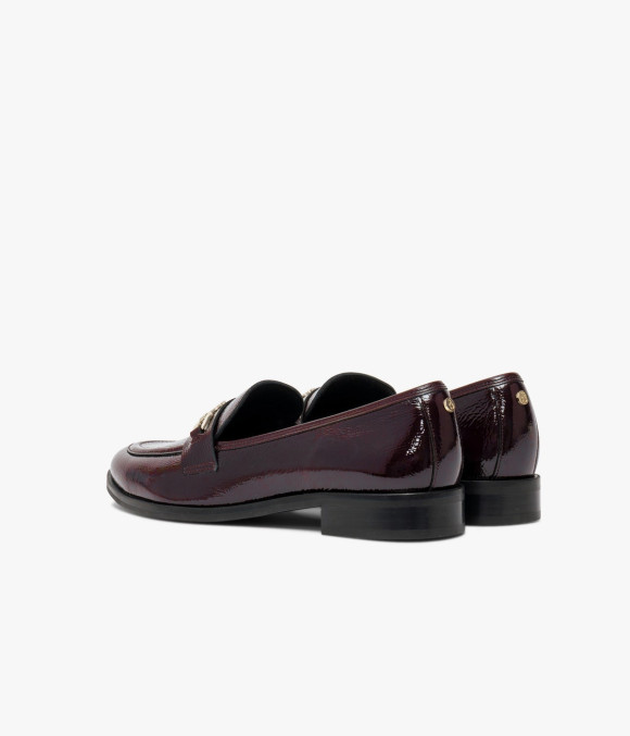 Mocassin Angélique Lie-de-vin