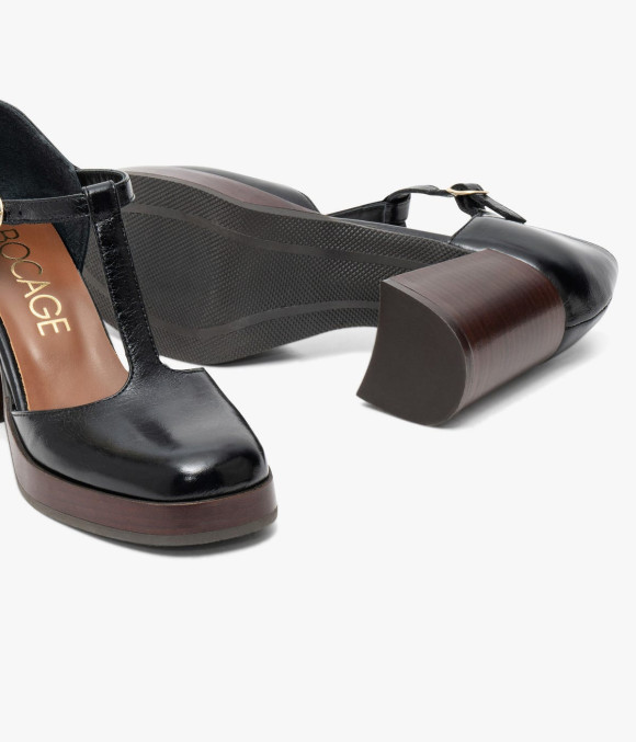 Escarpin Salomé Esther Noir
