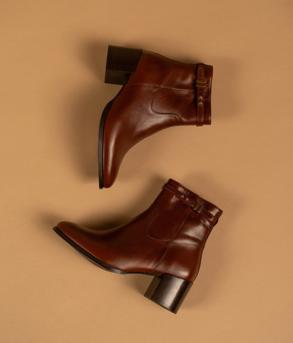 Boots Constance Cognac
