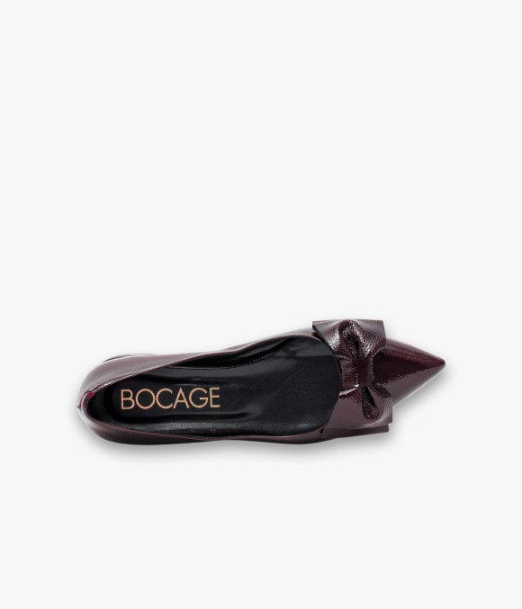 Escarpin Baarbara Lie-de-vin