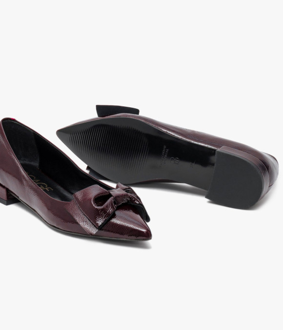Escarpin Baarbara Lie-de-vin