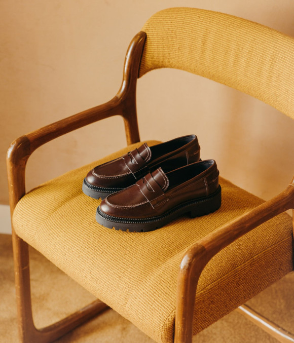 Mocassin Amalia Chocolat