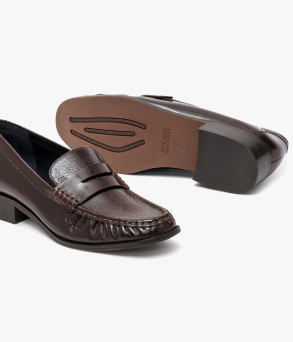 Mocassin Aurélia Chocolat