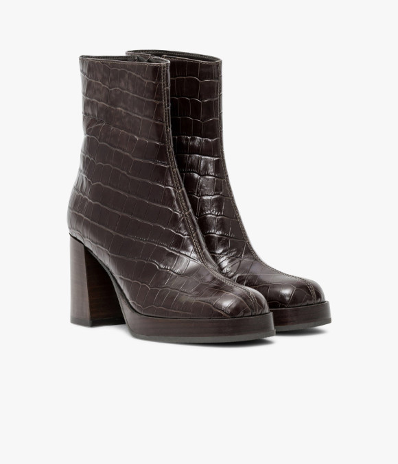 Boots Edith Chocolat