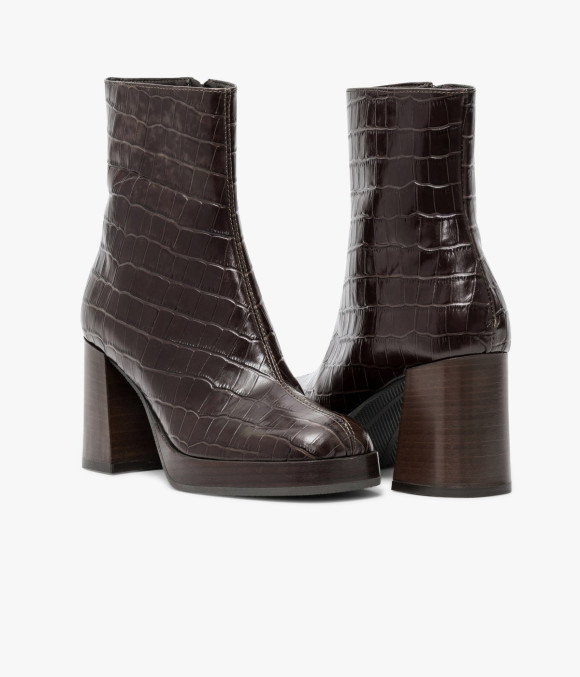 Boots Edith Chocolat
