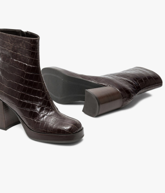 Boots Edith Chocolat