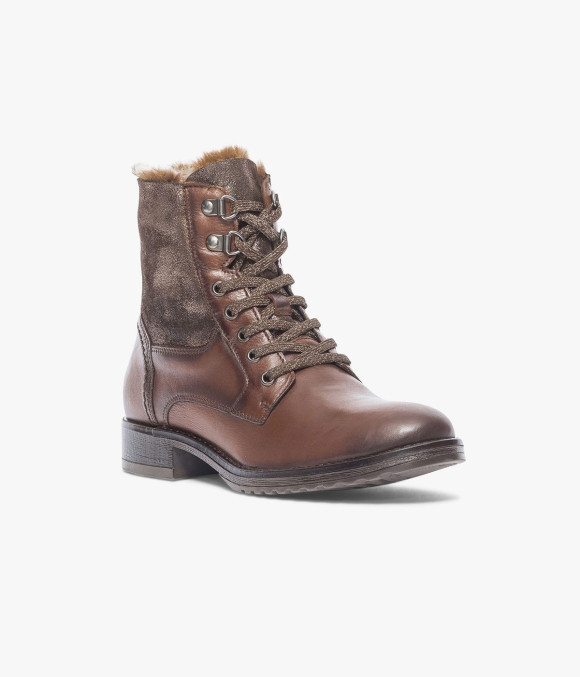 Boots Karelle Marron