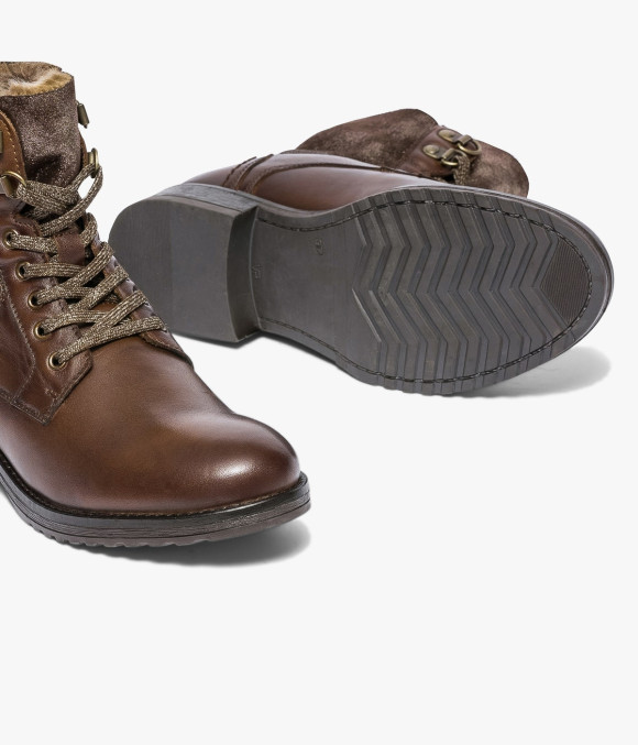 Boots Karelle Marron