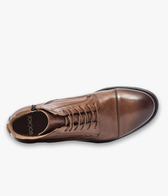 Boots Rafqa Cognac
