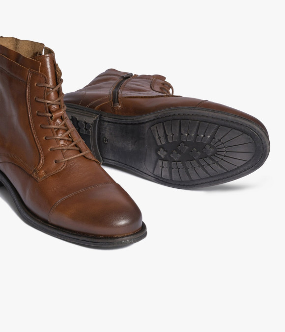 Boots Rafqa Cognac