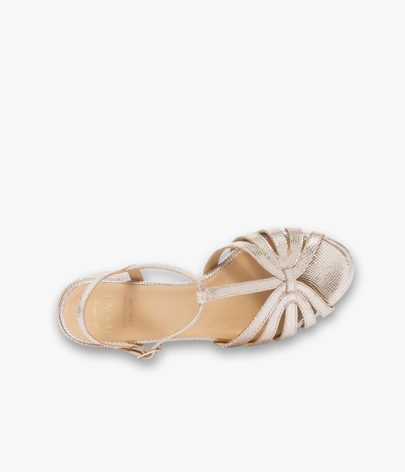 Sandale Hadèle Platine