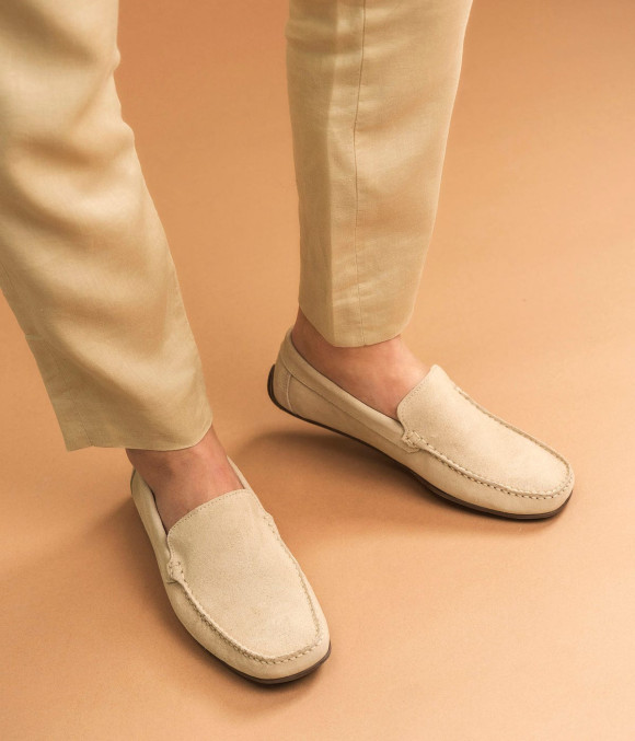 Mocassin Solal Écru