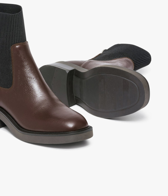 Boots Sybille Chocolat