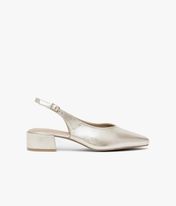 Escarpin Slingback Solice Platine