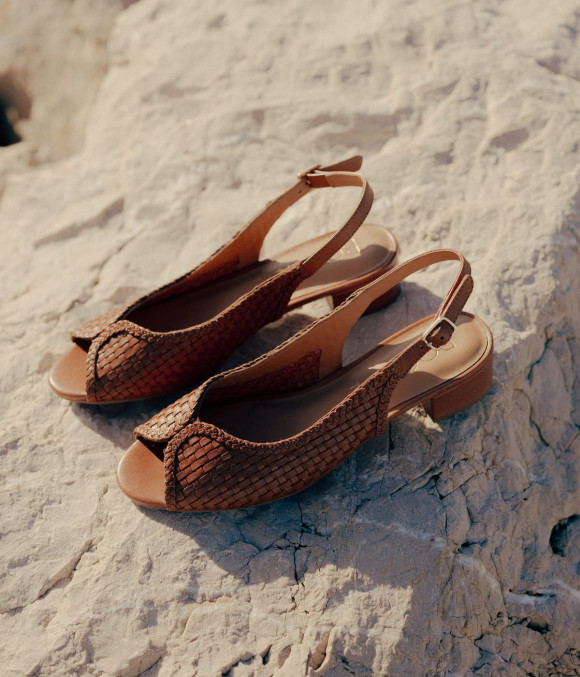 Ballerine Serafine Cognac