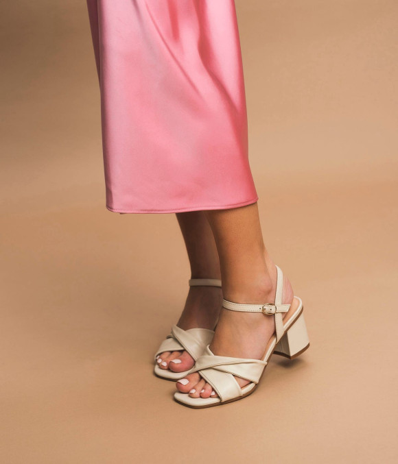 Sandale History Écru