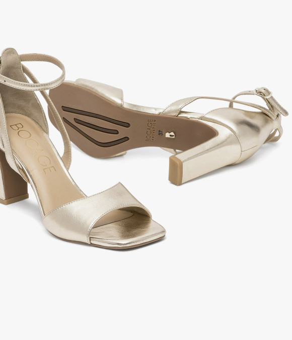 Sandale Pascaline Platine