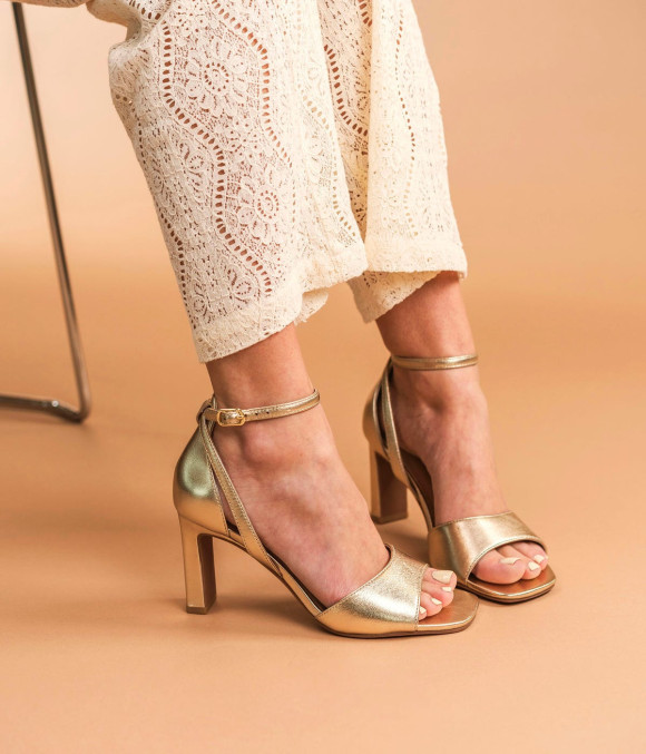 Sandale Pascaline Platine