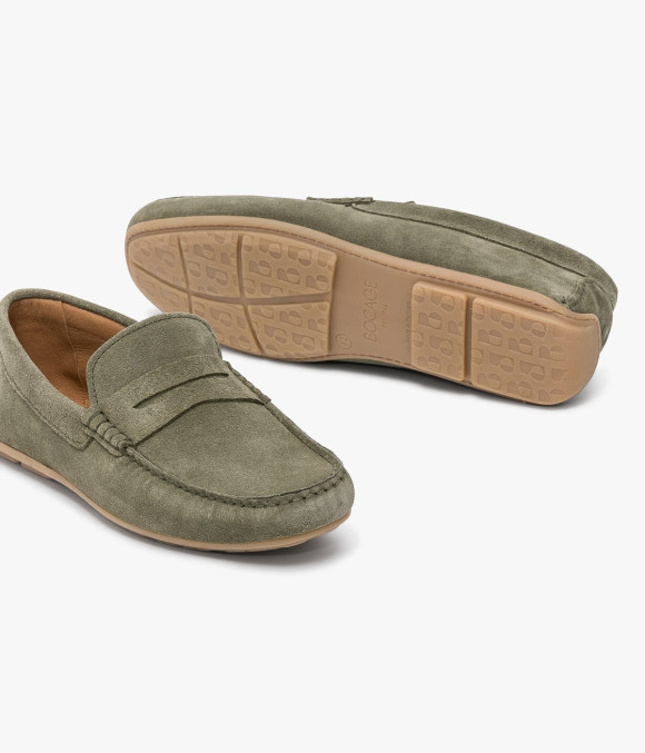 Mocassin Aristide Vert Sauge