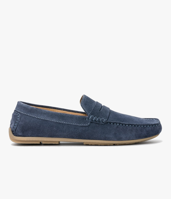 Mocassin Aristide Bleu