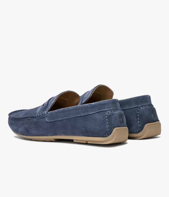 Mocassin Aristide Bleu