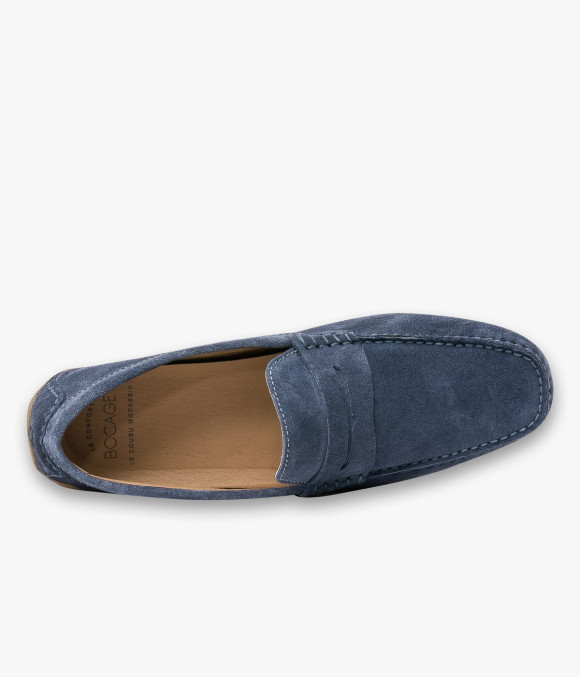Mocassin Aristide Bleu