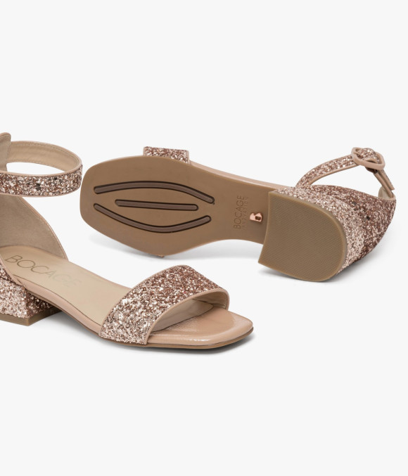 Sandale Glam Rose