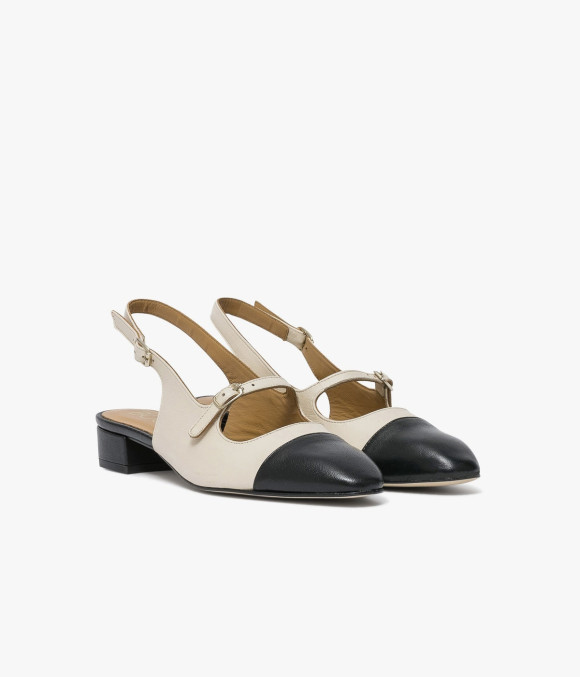 Ballerine Slingback Swann Beige