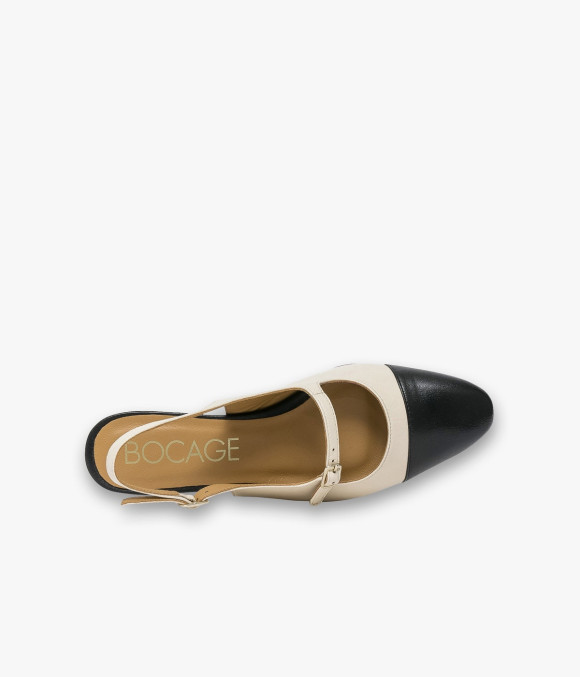 Ballerine Slingback Swann Beige