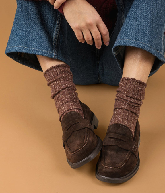 Mocassin Anselle Chocolat