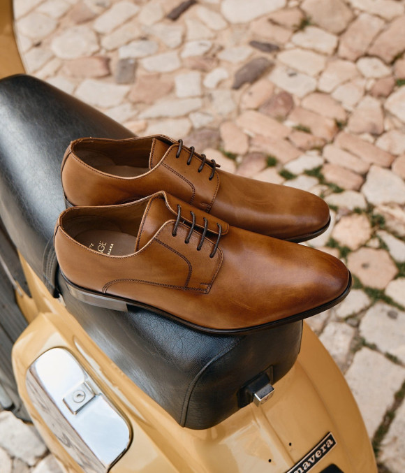 Derby Leonardo Cognac