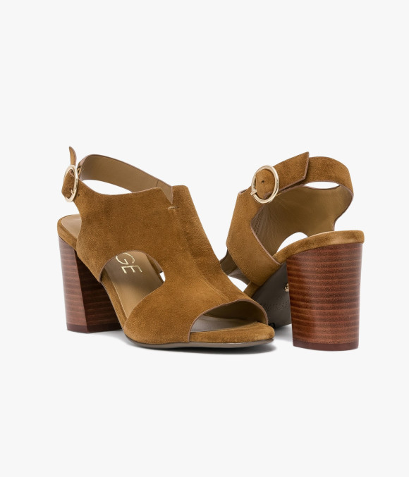 Sandale Pensée Cognac