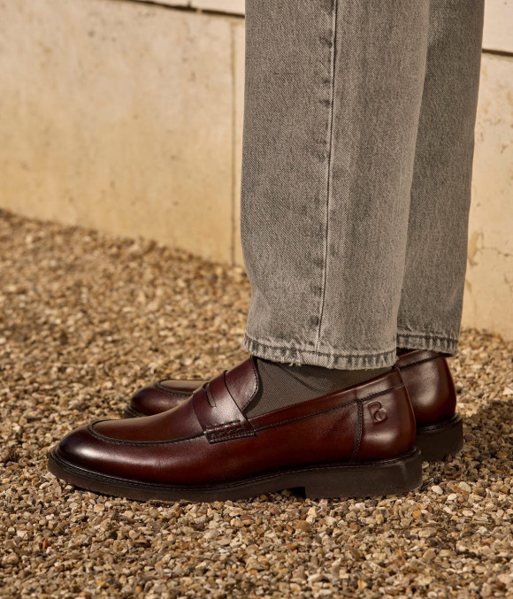 Mocassin Olivier Cognac