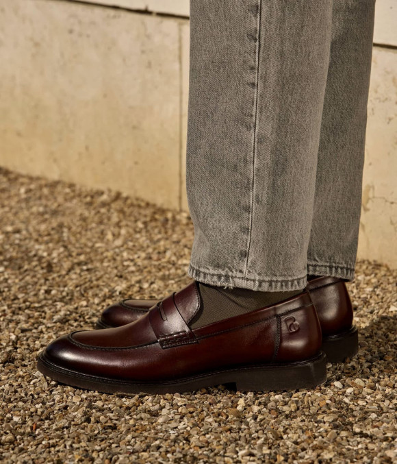 Mocassin Olivier Cognac