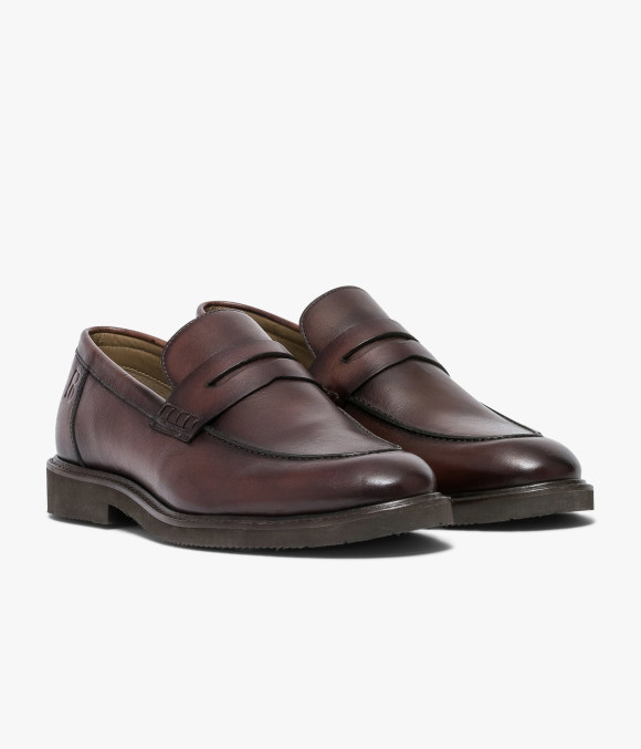 Mocassin Olivier Cognac