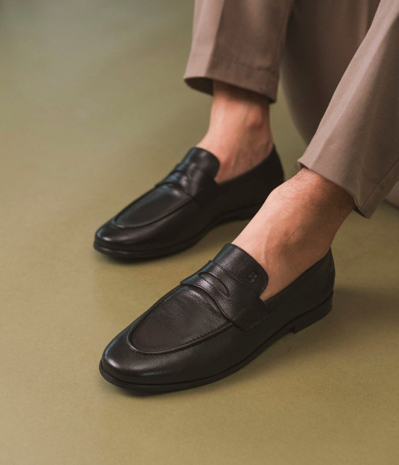 Mocassin Lucien Noir