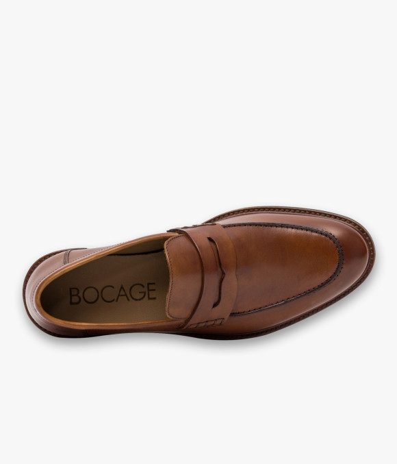 Mocassin Olivier Cognac