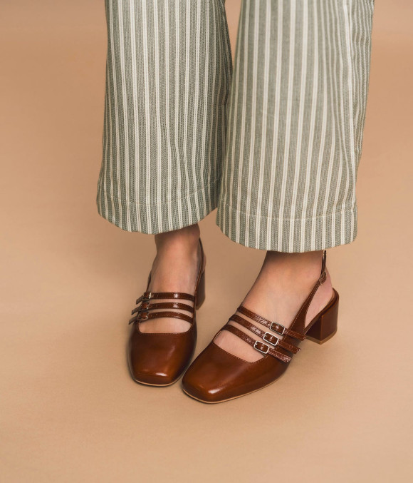 Babies Slingback Demi Camel