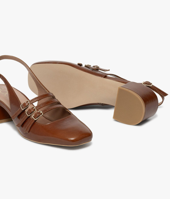 Babies Slingback Demi Camel