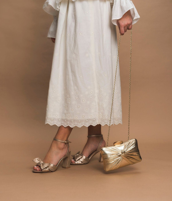 Sandale Pivoine Platine