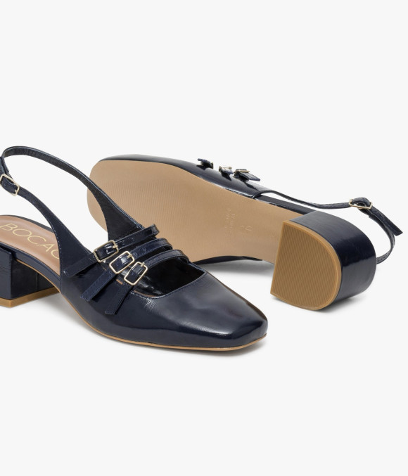 Babies Slingback Demi Marine