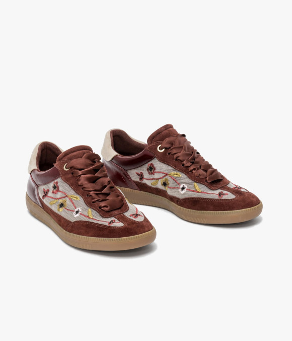 Baskets Lila Bordeaux
